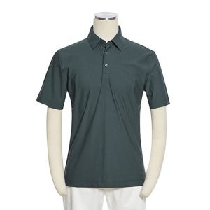 [레노마캐주얼]26 S/S 시즌 남성티셔츠 반팔 스판 카라 티셔츠(카키) RRJMTT74B