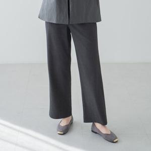 엄마옷 마담4060 레터링와이드팬츠 데일리 여성 데님 -ZPN2602024-