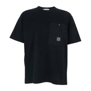 스톤아일랜드 포켓 반팔 티셔츠 L1S15214S115V29 BLACK