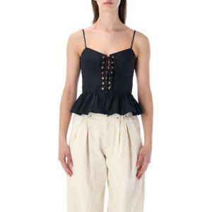 이자벨마랑에뚜왈 반팔 티셔츠 HT0824FAD1J10E 01BK BLACK