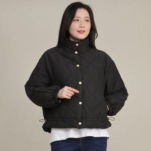 애비뉴투지 엄마옷 다이아 누빔 퀼팅 하이넥 봄 가을 초겨울 점퍼 J02624