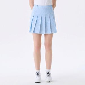 M 캘러웨이골프스커트 PQC CWPC25M605_LB 여름 프린트 잔플리츠 큐롯