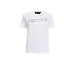 저스트까발리 반팔 티셔츠 80PAHE21 CJ110LA3 White