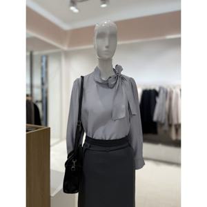 [숲]넥 리본타이 블라우스  SC2LS81A