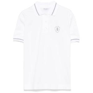 25SS 브루넬로 쿠치넬리 브루넬로 쿠치넬리 로고 코튼 폴로 셔츠 M0T81VD125C6159 TP572003218