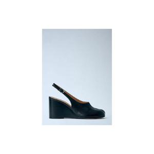 26 SS 메종마르지엘라 여성 타비 슬링백 웨지 mla0264015blk