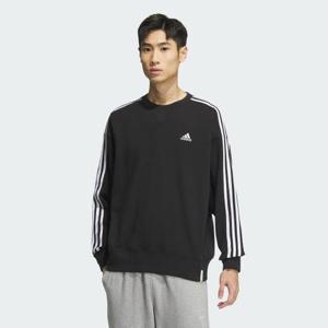 M 아디다스긴팔티 XQK JF3930 에센셜 루즈 핏 3S 프렌치 테리 스웨트셔츠