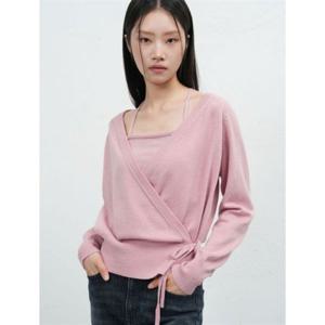 제너럴아이디어 제너럴아이디어 레이어드 랩 가디건 세트 [PINK] WBE4L04533 383599