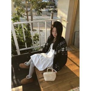 제너럴아이디어 제너럴아이디어 울 노르딕 더플 가디건 [NAVY] WBD4L04550 382929