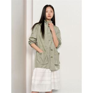 제너럴아이디어 제너럴아이디어 글로시 페미닌 윈드브레이커 [MINT] WBE1L07510 383817