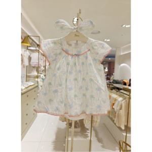 (에뜨와) (07T327997) (백일돌선물)제니패턴바디수트세트 (유아/출산/백일/돌선물/조카선물)