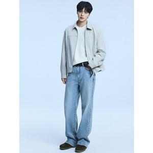 [폴햄] 남성 컴포트 와이드핏 데님 팬츠 PHG1DP1039