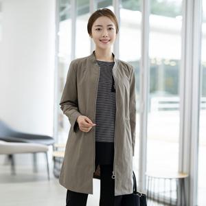 [모슬린]엄마옷 면 시보리 롱 자켓 613FGH333 마담/중년여성/빅