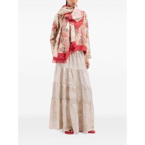 피에르루이마샤 미디 스커트 ALOE S GO12166 147079 101 Beige