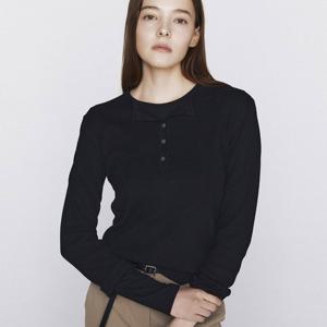 [지오다노] 여자 봄 가을 헨리넥 니트 스웨터 651335