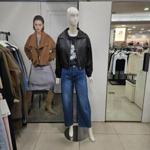 Ab.f.z DP01 천연양가죽하이넥집업자켓 AFA5FFL8