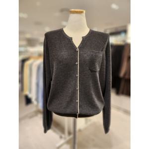 [SOUP]숲 포켓 단추 브이넥 니트 (SC3LK41)