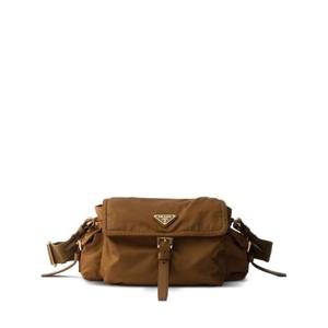 프라다 클러치 파우치 1BD394VNOORDLN F0134 BRANDY