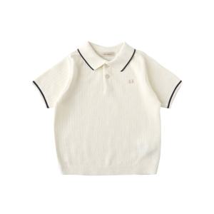 M밍크뮤D 26SS (IV)코지반팔니트티셔츠 카라티셔츠 (3631430201)