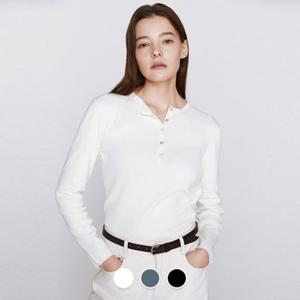 [지오다노]여성 베이직 헨리넥 니트 스웨터 356513/05356513