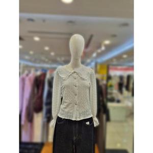 부루앤쥬디 세이브존03 부루앤쥬디 빅카라 버튼 블라우스 AQBBSDBL404BA