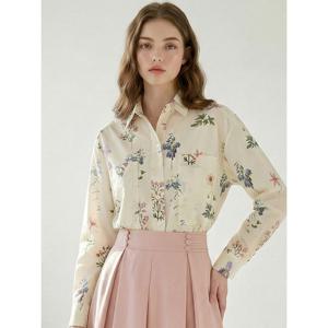 FOCUS  플라워 스프링 나염 블라우스 PBINF6S1BL5341