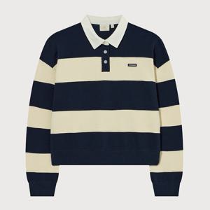 [커버낫]커버낫 우먼 럭비 맨투맨 버터 CO2601CR78BT