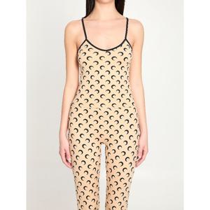 마린세르 문 프린트 크롭 저지 탑 WTO508AC JER0001 TA10