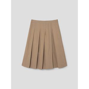 (356327CC1A) [에잇세컨즈] 플리츠 미디 스커트  베이지