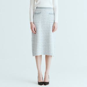 [유닛]트위드 베로나 니트 스커트 UFLKBS180N