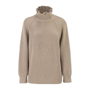 막스마라 하이 칼라 러플 오버사이즈 스웨터 2611361343600 003