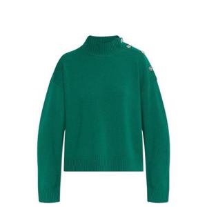 26 SS 베르사체 울 캐시미어 스탠드업넥 니트 스웨터 1GQ50 10226671A11287