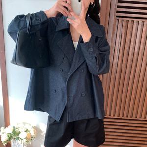 [올리비에스클로젯]모던 카라 루즈핏 자켓_O2603JK008A