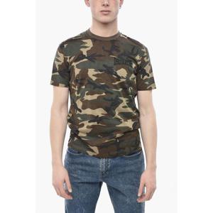 디스퀘어드2 반팔 티셔츠 S74GD1291 S23723 001S Marrone Verde