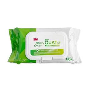 [키친] 3M 쿼트플러스살균티슈 80매 3EA