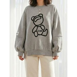 [베나프]로보 베어 트임 맨투맨_BK1LT011