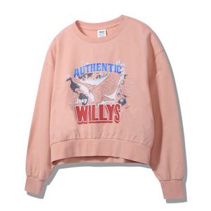 지프 윌리스 빈티지 여성 맨투맨 JP2TSF831LO