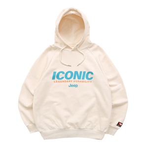 지프 아이코닉 남녀공용 후드티 JN5THU022IV