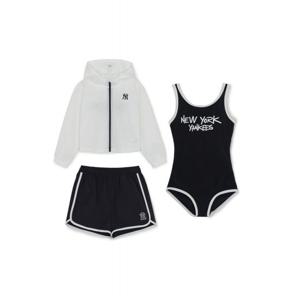 MLB키즈 걸즈 스트릿 메쉬 후드집업 3P 세트 (7FSWB086350BKS)