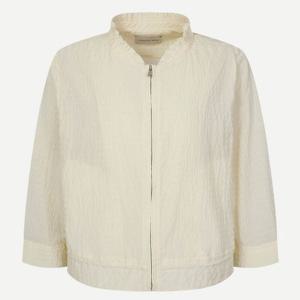 캐리스노트 홑겹 넥 시보리 점퍼 (CNEMJP409)