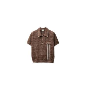 26 SS 베르사체 몰리네 자카드 니트 폴로 셔츠 10244481A17685 TP451168315