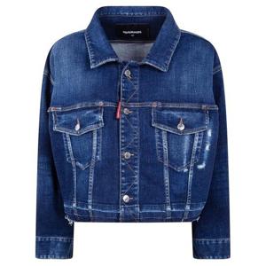 디스퀘어드2 데님 자켓 S75AM1184 S30664 470 NAVY BLUE