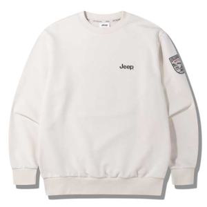 [지프]남여공용 마운틴 맨투맨(아이보리)JQ3TSU818IV