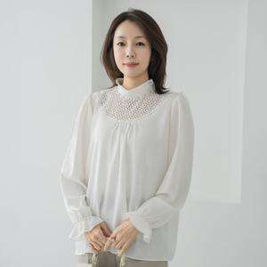 엄마옷 마담4060 진주레이스블라우스 중년여성 데일리 -ZBL2603001-