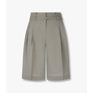 [보브] 투 턱 디테일 벨티드 하프 팬츠 715623000537