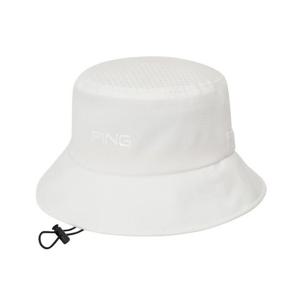[핑]남성 스트링 버킷햇 111F1CP301_WH_IC