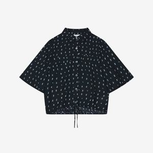 [베스띠벨리]프린팅밑단셔링셔츠 BMBAE2425_DG