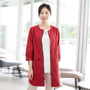 [모슬린]엄마옷 쿨 라운드 7부 점퍼 613FGH365 마담/중년여성/빅