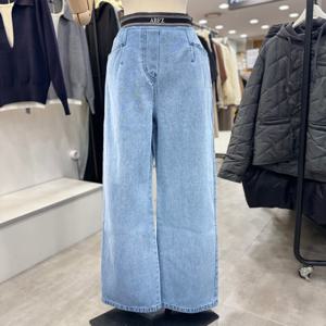 [ab.f.z]abfz밴딩로고포인트 옆지퍼 와이드염청바지 ASFA5HE33GG