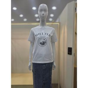 [플라스틱아일랜드]실켓터치 시티 프린트 티셔츠 PR7CH361_DJ_DJ